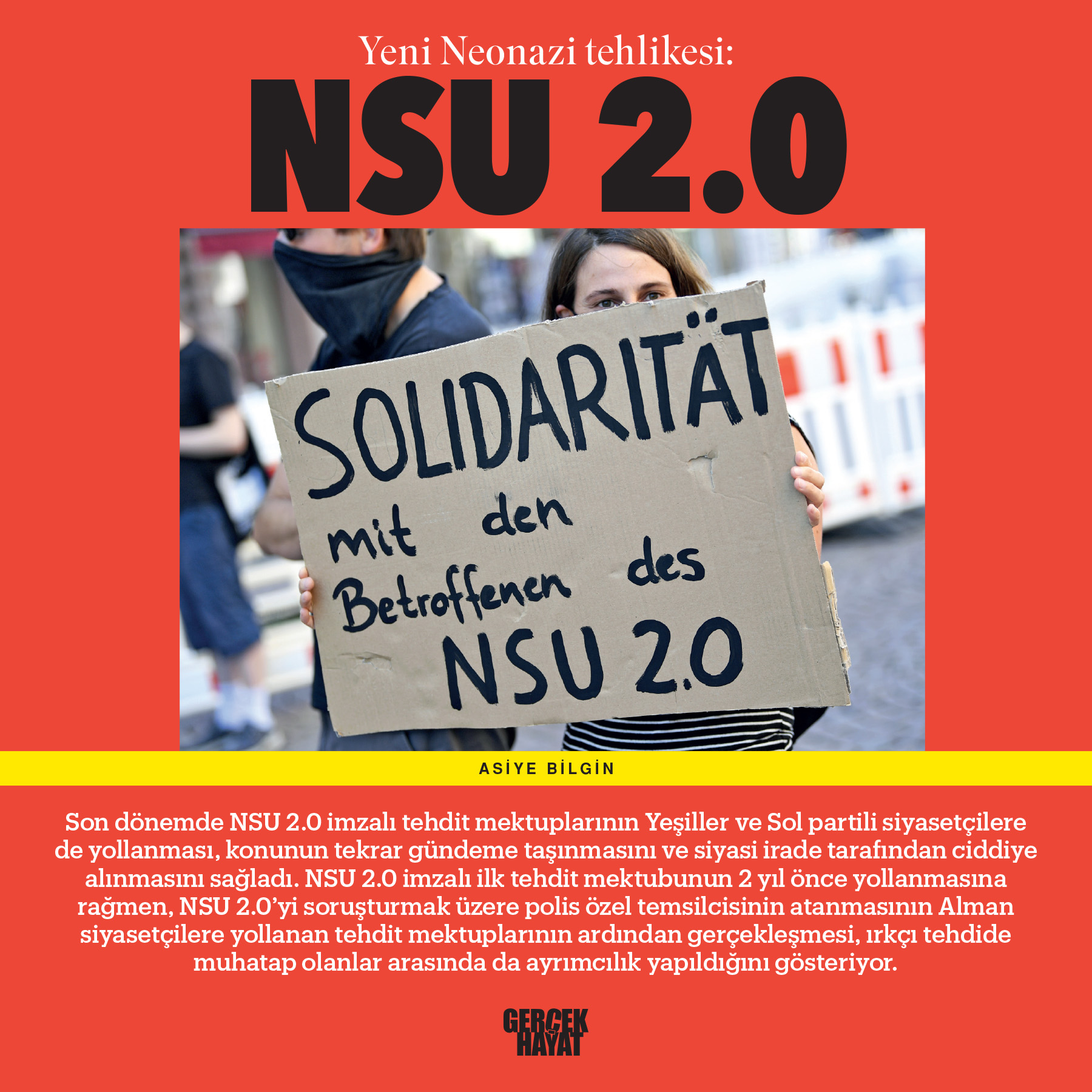 You are currently viewing Yeni Neonazi tehlikesi – NSU 2.0